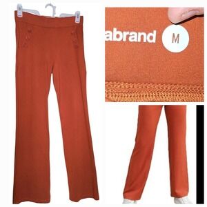 Betabrand Bootcut Sailor Yoga Pants Terra Cotta Size M 31x32 Tall 70s Inspired
